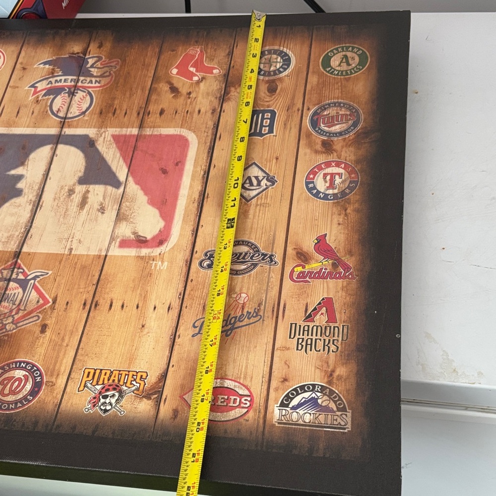 MLB Logo Canvas Wall Art - Picture 5 of 7